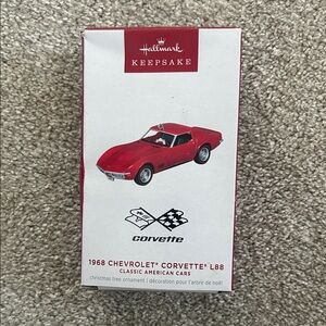 Hallmark Keepsake 2024 Classic American Car Ornament: Chevrolet Corvette L88